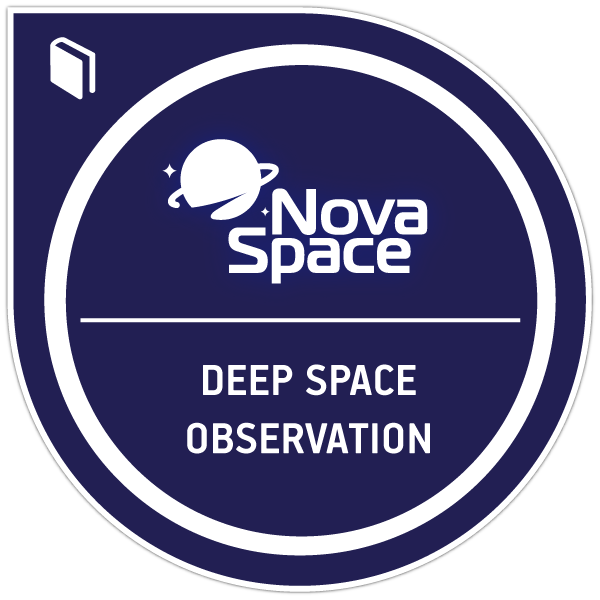 Nova Space Deep Space Observation badge