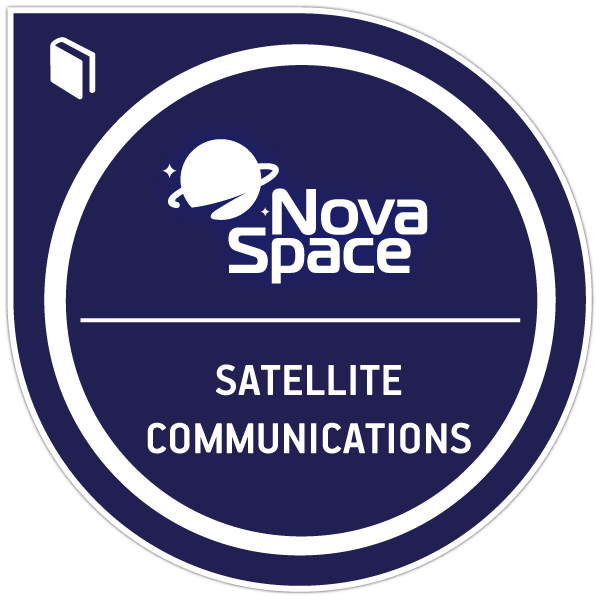 Nova Space Satellite Communications badge