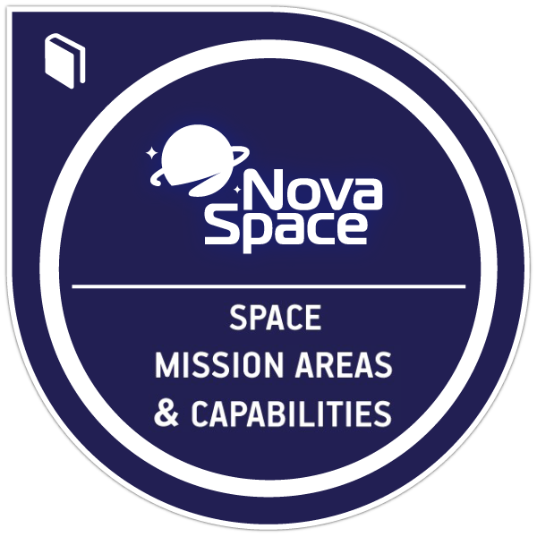 Nova Space, Space Mission Areas & Capabilities badge